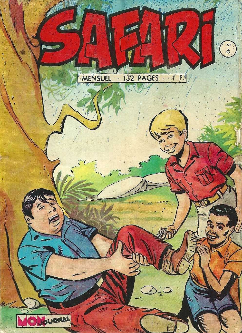 Scan de la Couverture Safari n 6